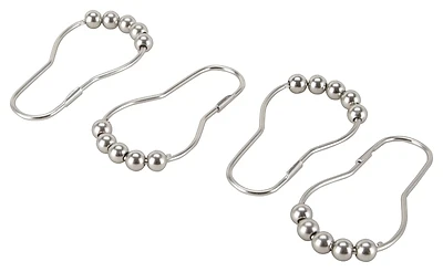 Simple Spaces SD-BH-SN Roller Ball Curtain Hook, Satin Nickel