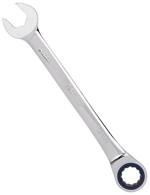 Pg19mm 19mm Ratchet Wrench - 72 Tooth, Chrome Vanadium Steel