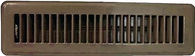 ProSource FR01-2X12B Floor Register, Steel, Brown, 2 x 12 In