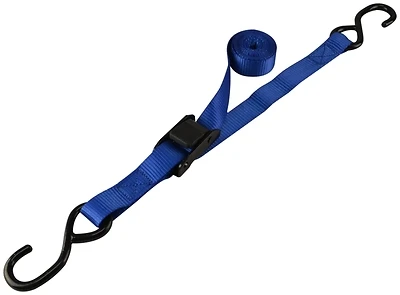Fh64051 1 In X 6 Ft Cam Buckle Tie Down, 400 Lb, 4-pack, Blue