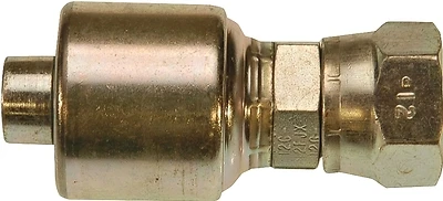 Megacrimp G25170-1212 12g-12fjx Female Hydraulic Hose Coupling, 3/4" Id, Zinc Plated, Pack Of 5