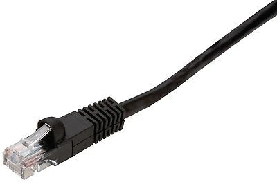 Zenith PN10505EB Cat5e RJ45 Network Cable, Black, 50 Ft