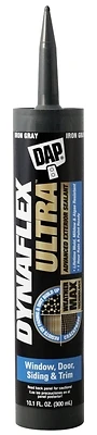 Dynaflex Ultra Iron Gray Advanced Latex Sealant 10.1 Oz For Doors, Siding, Windows