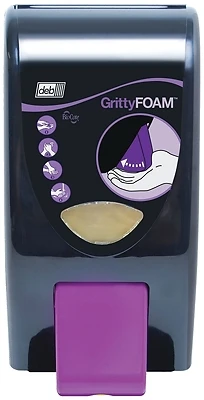 Gpf3ldq Manual Foam Dispenser, 3.25 L Capacity, Black Finish