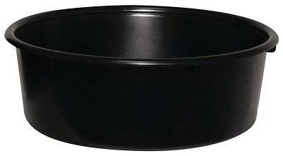Fortex Fortiflex MP5BX Feed Pan, 5 Qt, Rubber/HDPE, Black