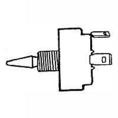 M-030c Toggle Switch, 1-3/8" X 3/4" X 1/2", 12v Thermoplastic