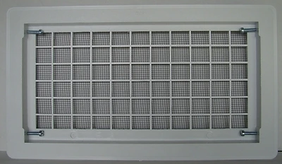 510wh Open Air Grill Foundation Vent, White - 7-3/4 In X 15-1/4 In