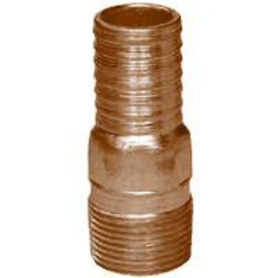 Mab-5 1-1/4 Inch Red Brass Male Insert Adapter For Well Pump Repairs