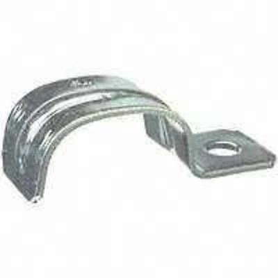 62191b 1 Hole Service Entrance Strap, Steel, Pack Of 100