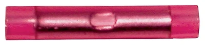 65501 Red Nylon Butt Splice Connector, 22-18 Awg, 600 V