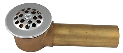 Plumb Pak 614rb Bath Drain Waste Shoe 1-1/2 Inch With Strainer