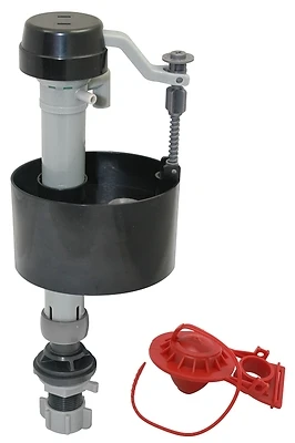 Plumb Pak PP830-8 Adjustable Floatless Toilet Repair Kit With Flapper