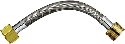 3/4 In X 3/4 In X 18 In Stainless Steel Water Heater Connector
