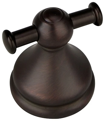 L5053-50-10-3l Venetian Double Robe Hook In Oil-rubbed Bronze Finish