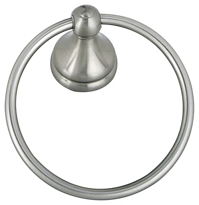 Boston Harbor L5060-13B-103L Venetian Towel Ring, Brushed Nickel, Screw Mount