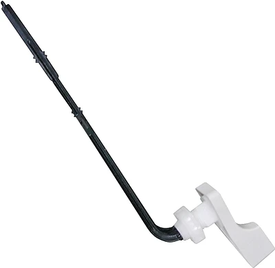 Pmb-208-3l Front Mount Toilet Flush Lever 4-8 Inch White Plastic Handle