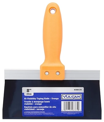 37001o3l 8-inch Flexible Blue Steel Taping Knife With Ergonomic Handle