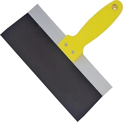 37002y3l 10-inch Blue Steel Taping Knife With Ergonomic Handle