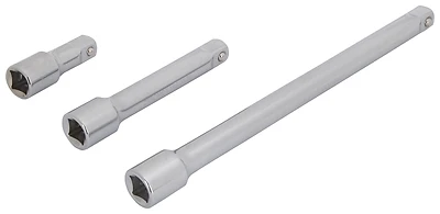Vulcan Mintcraft Ts-3pc-eb1/2 3-piece 1/2-inch Drive Extension Bar Set, 2.25, 5, 10 In.