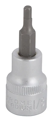 1/8 Inch Socket Hex Bit, 3/8 Inch Drive, Model 3506005420