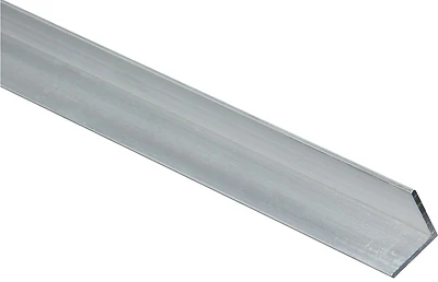 Solid Aluminum Angle, 3/4 x 96 In.
