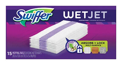 Swiffer WetJet 99042 Mop Pad Refill, White