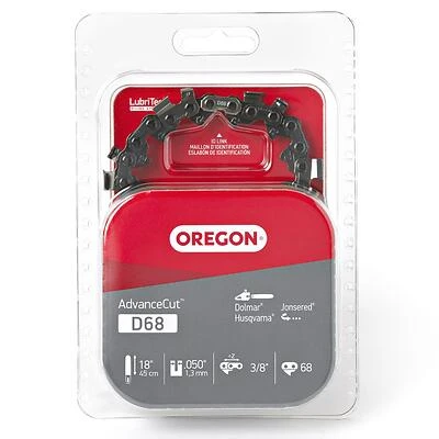 Oregon D68 AdvanceCut Chainsaw Chain, 18 In. Bar, 68 Drive Links