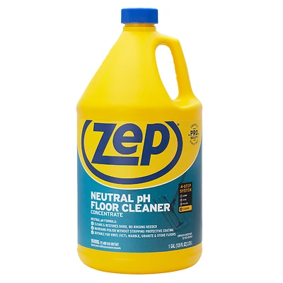 Zep ZUNEUT128 Neutral Floor Cleaner Concentrate, 1 Gallon
