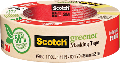 Scotch 2050-36AP Painter's Masking Tape, 36mm x 55m