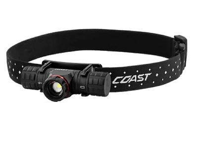 Coast XPH30R Rechargeable LED Headlamp, Aluminum, 1000 Lumen