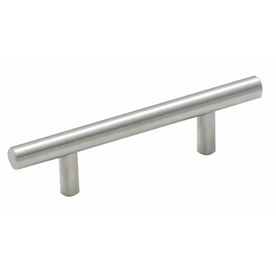 Amerock BP19010CSG9 Bar Cabinet Pull, Sterling Nickel, 3 In. Center-to-Center