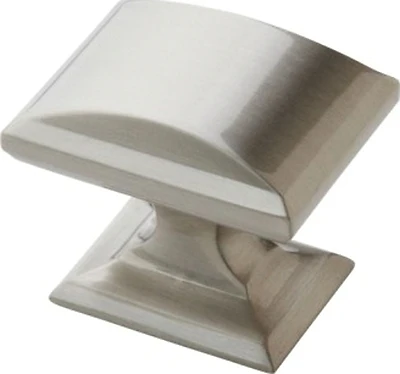 Amerock BP29340G10 Candler Cabinet Knob, Satin Nickel, 1-1/4 In.