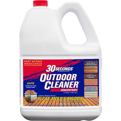 30 Seconds 2.5G30S Outdoor Cleaner Concentrate, 2.5 Gallon