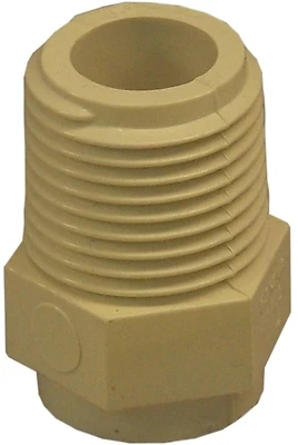 CPVC Pipe Adapter, 1/2 In. MPT