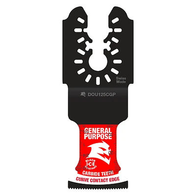 Diablo DOU125CGP Carbide Oscillating Tool Blade, General-Purpose, 1-1/4 In.