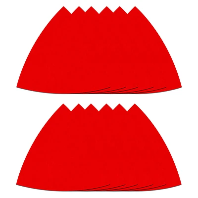 Oscillating Detail Triangle Sanding Sheet, Assorted Grits, 3-1/8-In., 12-Pk.