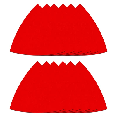 Oscillating Detail Triangle Sanding Sheet, Assorted Grits, 3-3/4-In., 12-Pk.