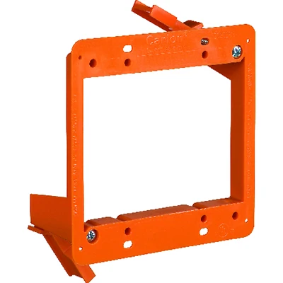 Carlon SC200RR 2 Gang Low Voltage Old Work Mounting Bracket, PVC
