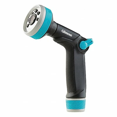 Gilmour 825502-1001 Thumb Control Pre-Set Nozzle, Swivel, Metal