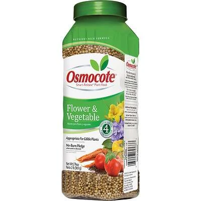 Osmocote 277260 Smart-Release Flower & Vegetable Plant Food, 2 Lbs.