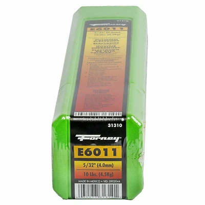 Forney 31305 E6011 Welding Rod, 5/32-Inch, 5-Pound
