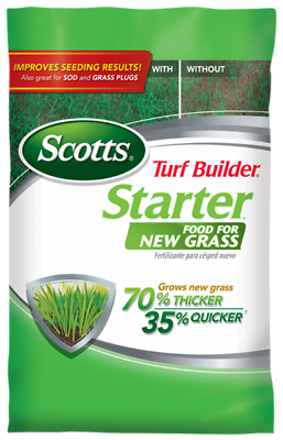 Scotts Turf Builder Starter 21814 Food for New Grass, 24-25-4, 42 Lbs.
