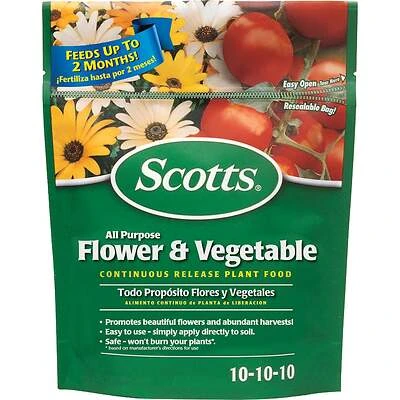 All Purpose Flower & Vegetable Continuous Release Plant Food, 3 Lbs.