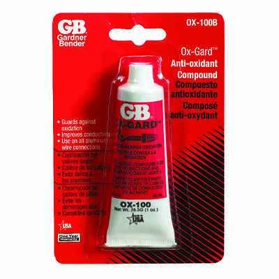 Gardner Bender OX-100B Anti-Oxidant Compound, Charcoal Paste, 1 Oz