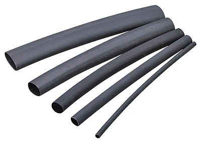 Gardner Bender HST-125 Heat Shrink Tubing, 1/8 to 1/16 In., 7-Pack