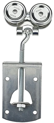 112458 Barn Door Hanger 225 Lb Capacity Zinc Plated Steel 9 In