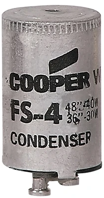 Bp45fs4 4w Fluorescent Starter For 30w/40w Bulbs, 36in/48in