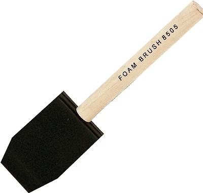High-density Foam Brush 1 Inch For Crafts And Touch-up Work