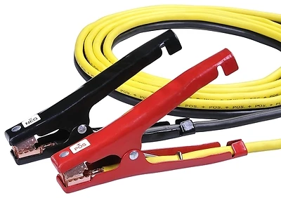 ProSource 041602 Booster Cable, 4 AWG, 16 Ft, TPR Insulation