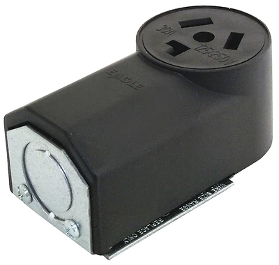 Eaton Cooper Wiring 125 Power Receptacle, 30A, 125/250V, NEMA 10-30R